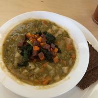 Erwtensoep  at Cafe De Ceuvel in Amsterdam