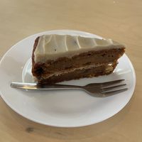  Carrot cake    at Cafe De Ceuvel in Amsterdam