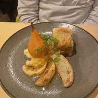 Sauerkraut mille feuille  at Cafe De Ceuvel in Amsterdam