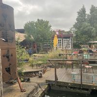   at Cafe De Ceuvel in Amsterdam