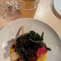 Beetroot cannelloni at Cafe De Ceuvel in Amsterdam