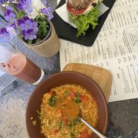 Дал (чечевичный суп) at Mindal in Sevastopol