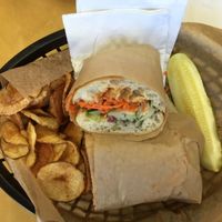 tofu satay sandwich at Zenwich in Elmhurst