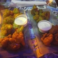 vegan nuggets and cauliflower wings at GWARbar in Richmond