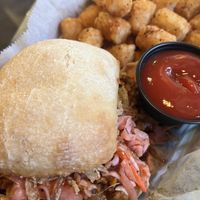 Hail Seitan with side of tots   at GWARbar in Richmond