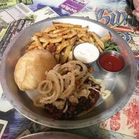 Hail seitan with vegan ranch. at GWARbar in Richmond