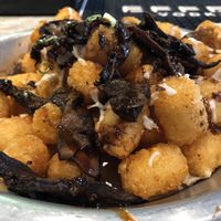 Mushroom tots at GWARbar in Richmond