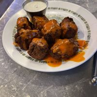 Vegan wings with ranch at Este Pizza in Park City