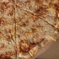 Vegan cheese pizzaa  at Este Pizza in Park City