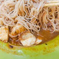Mee siam at Ji Rong 聚荣素食 - Yishun in North Singapore