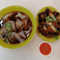 Kuey chap at Ji Rong 聚荣素食 - Yishun in North Singapore