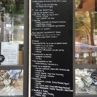 Menu  at Cafe DA in Stuttgart