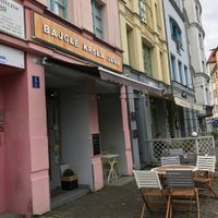 outside at Bajgle Krola Jana in Szczecin