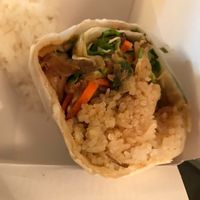 tofu wrap in flour tortilla (carry out) at Lona's Lil Eats in St Louis