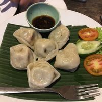 Vegan Japanese gyoza.  at Sopa - Jl Raya Nyuh in Ubud
