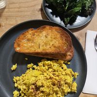 Tofu scramble with extra greens   at Ray Cafe in Brunswick