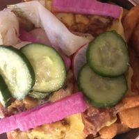 Loaded Fries at Ray Cafe in Brunswick