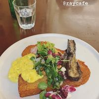 Delicious “hash” savage at Ray Cafe in Brunswick