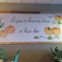 all that's made with love is made well... Nice wall decor  at Samelo Veg in Tenerife
