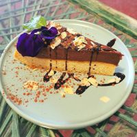 Tarta de chocolate at Samelo Veg in Tenerife