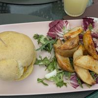 Hamburguesa (menú del día) at Samelo Veg in Tenerife