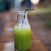 An amazing green juice at Samelo :)  at Samelo Veg in Tenerife