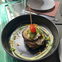 Mini parmigiana  at Samelo Veg in Tenerife