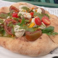 Focaccia Samelo Burrata at Samelo Veg in Tenerife