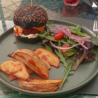 Black Burguer at Samelo Veg in Tenerife