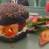 Black Burguer at Samelo Veg in Tenerife