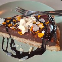 January 2026 - creamy chocolate cake at Samelo Veg in Tenerife