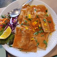 Ravioli at Samelo Veg in Tenerife
