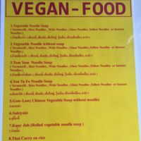 vegan  at Veg in Koh Samui