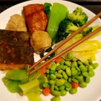 Yummy! at Minder Vegetarian 明德素食 - Banqiao Station in New Taipei City