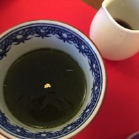 Ya-kon potato leaf agar at SinSinTei in Nagoya