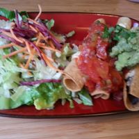 Vegan taquitos at Trippy Taco  in St Kilda