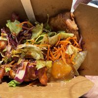 Everything in a box  at Chai Walla in Bath