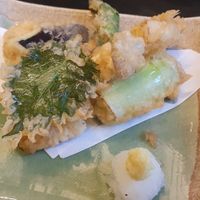 Tempura at Yabuhan in Otaru
