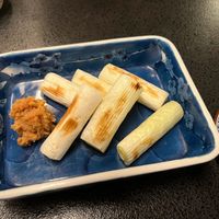 yaki negi with miso at Yabuhan in Otaru