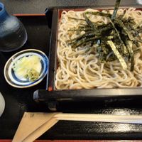 Cold soba at Yabuhan in Otaru