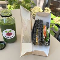   at BIOrganic Raw Cafe in Chisinau