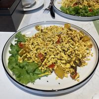 Tofu scramblee  at BIOrganic Raw Cafe in Chisinau