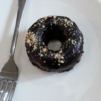 Donut at BIOrganic Raw Cafe in Chisinau
