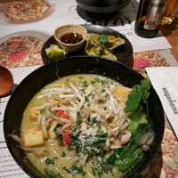 Vegan Itame yasai at Wagamama - Rembrandtplein in Amsterdam
