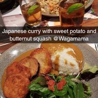one of the vegan options at Wagamama - Rembrandtplein in Amsterdam