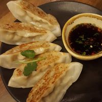 Yasai steamed gyoza at Wagamama - Rembrandtplein in Amsterdam