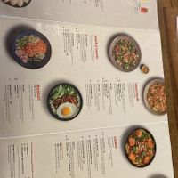 Menu.   at Wagamama - Central Station in Amsterdam