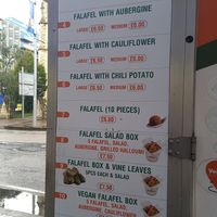  at Yaffa Falafel Box - Food Trailer in West London