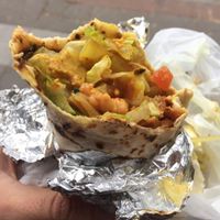 shawarma  at Yaffa Falafel Box - Food Trailer in West London