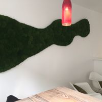 living green on the walls (: at Saftcraft in Frankfurt